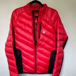 Spyder Performance Puffer Jacket - Red / MEN’s